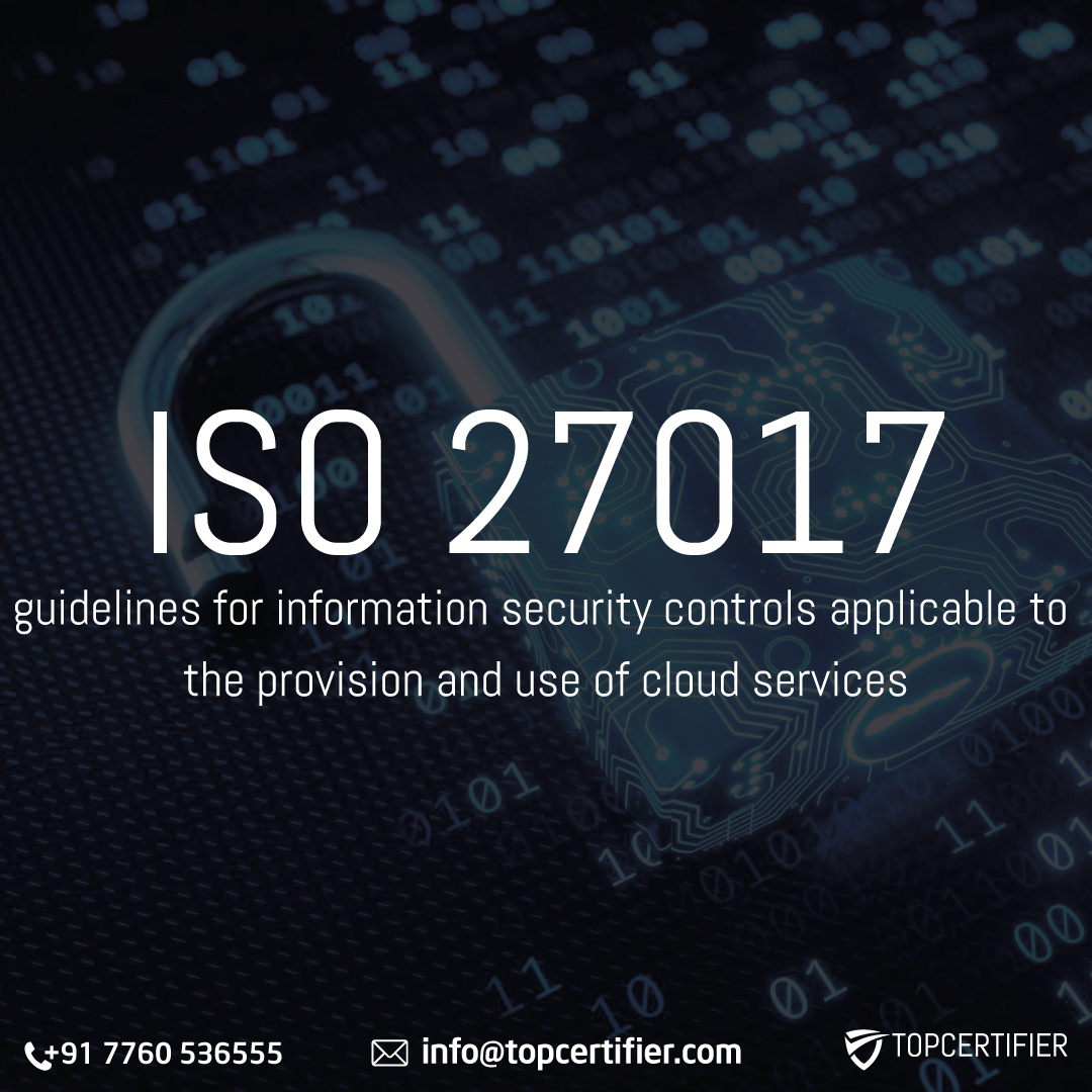 iso 27017 certification in Sweden