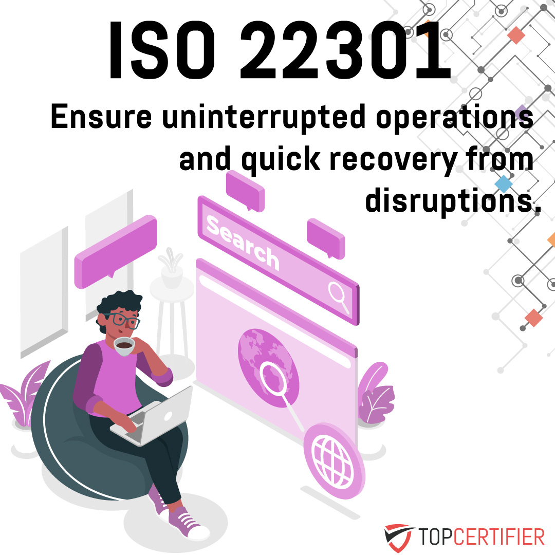 iso 22301 certification in Sweden